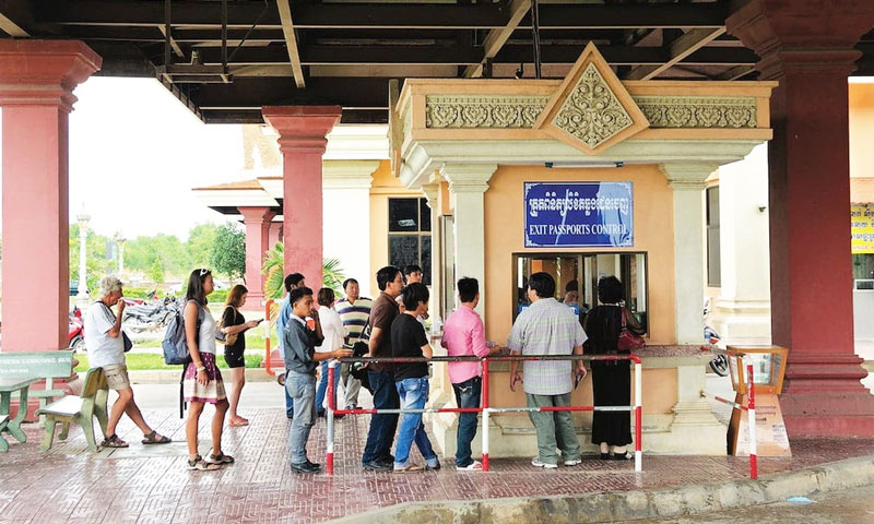 Xuất Nhập Cảnh tại cửa khẩu Mộc Bài